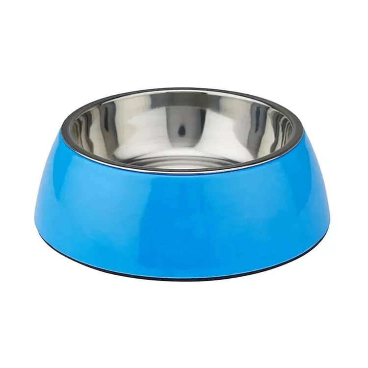 Ciotola cane single or double pet bowls wholesale, customized size large raised dog feeder for food or water