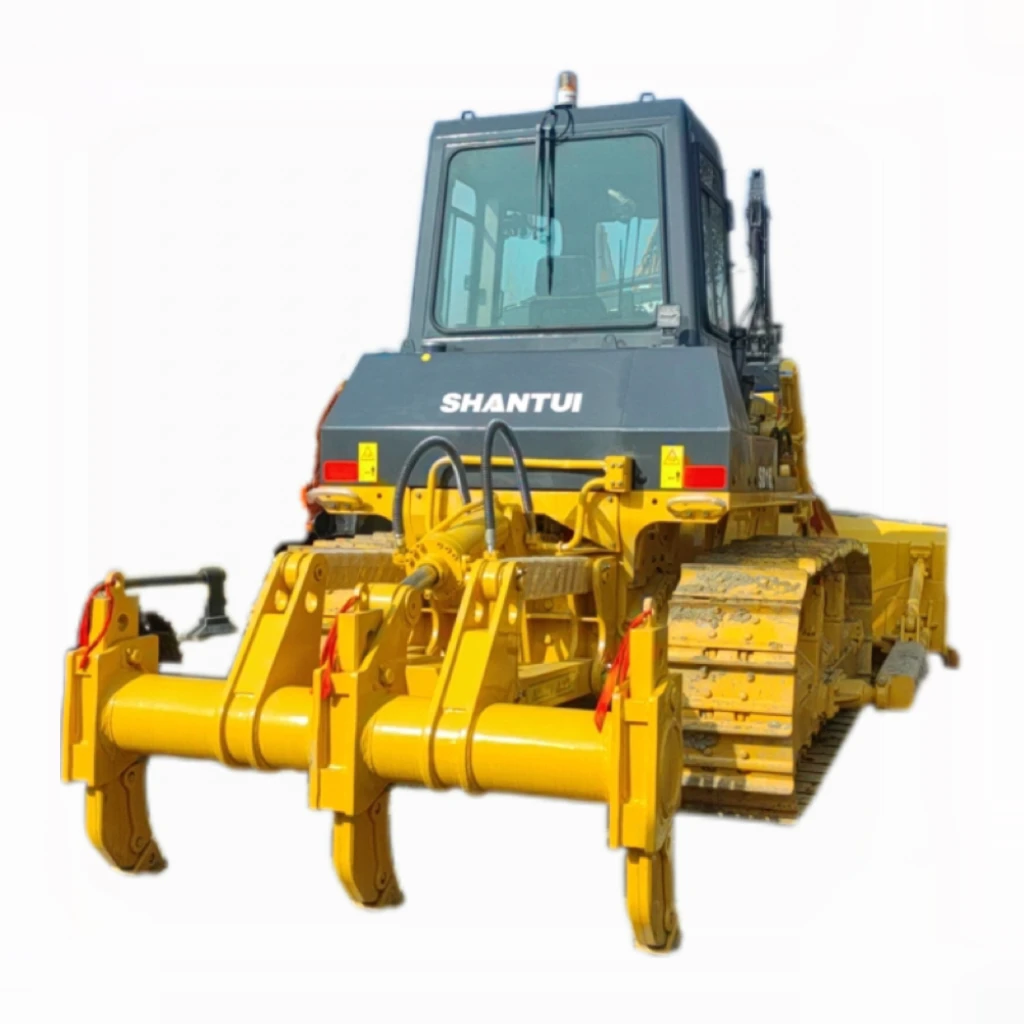 Second-hand chinese-made bulldozers.  Pavement construction.  adapt to all road conditions.Hot Sell second hand Bulldozer