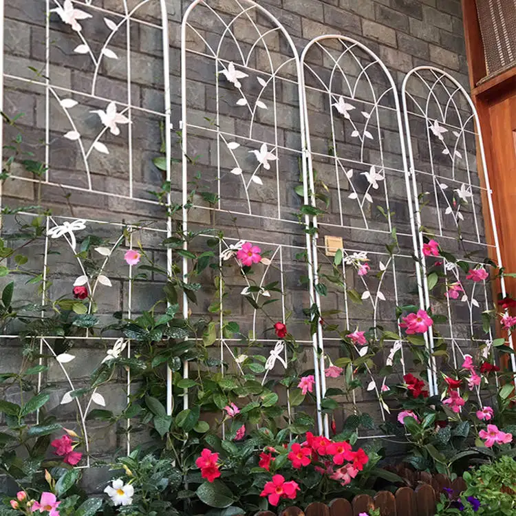 
Metal Garden Fence Temporary Movable Border Fencing Flower Bed Garden Border 