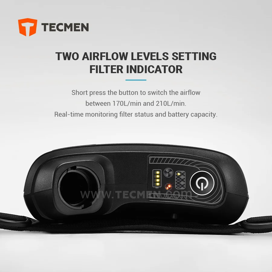 
Hot sale TECMEN Freflow V1 TM-H1 respiratory equipment papr respirator-s 