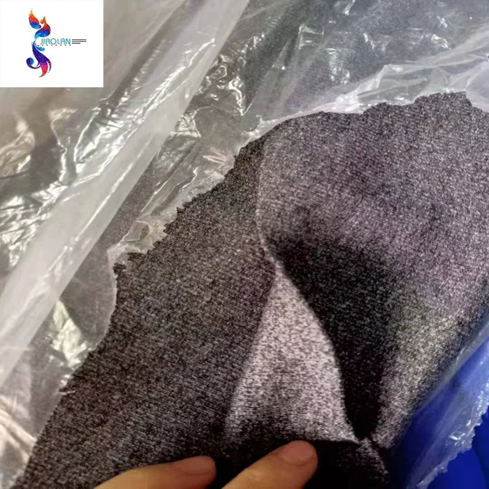 Stocklots Rib Fabric in Japan Best Selling High Quality Textile Four Colors 2*2 100% Cotton Jersey Fabric Plain Dyed COMBED Weft