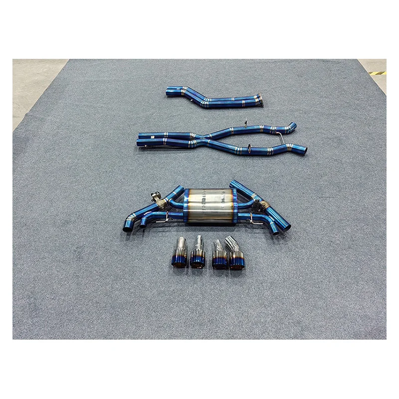 Индивидуальные характеристики Catback 2019-2023 глушитель Valvetronic автозапчасти для Bmw X3m X4m F97 F98 3 0 t года