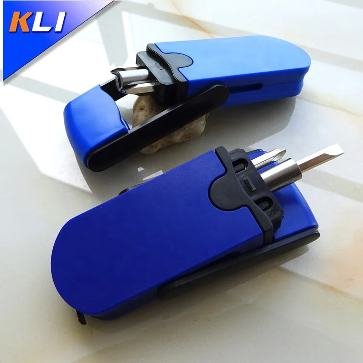 car shape mini tool set mini screwdriver set with led light
