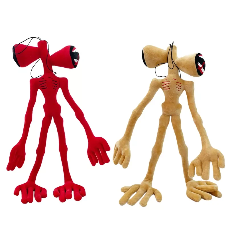 High Quality 35-55cm Plush Toy Folding Funny Horror Character Plush Doll Black Cat Dog