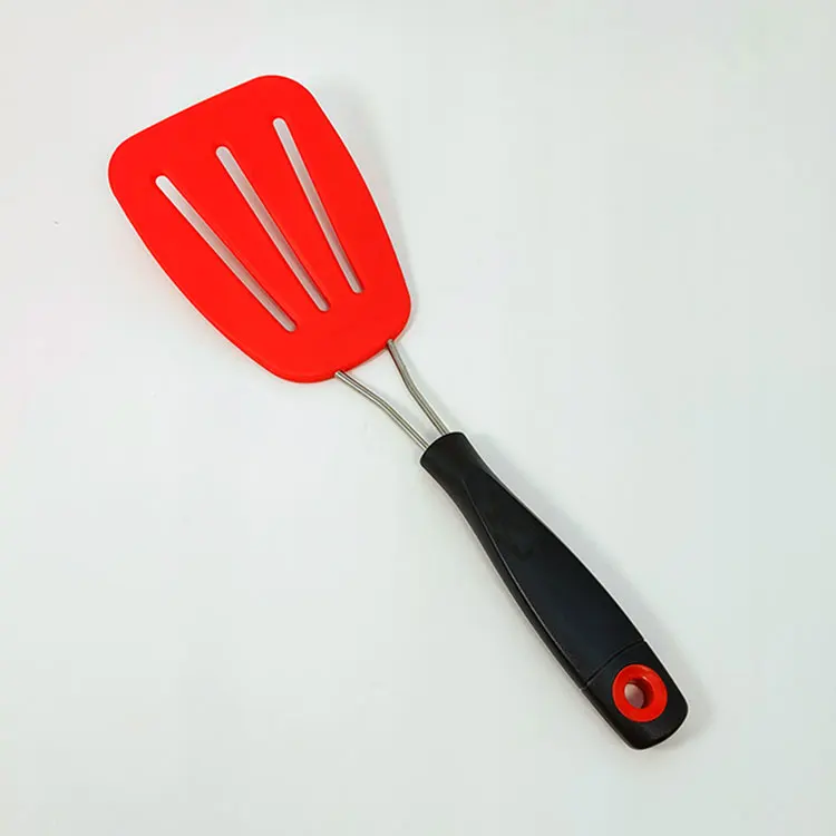 TD6 Food Grade High Heat Resistant Slotted Turner Slotted Spatula for Fish, Eggs, Pancakes and More