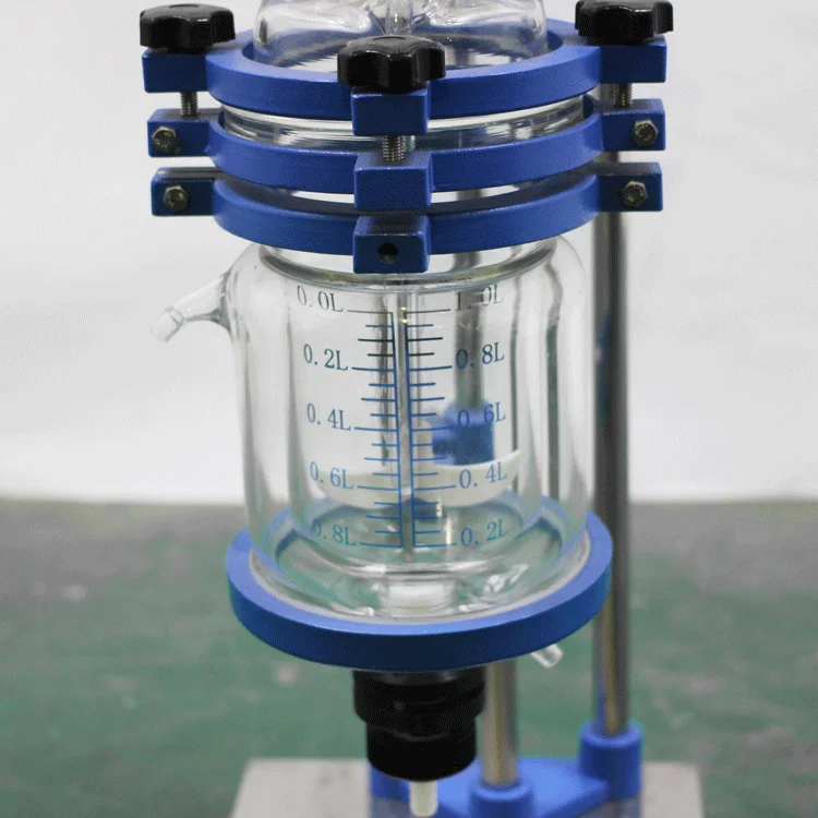 Glass cstr reactors price low lab reactor