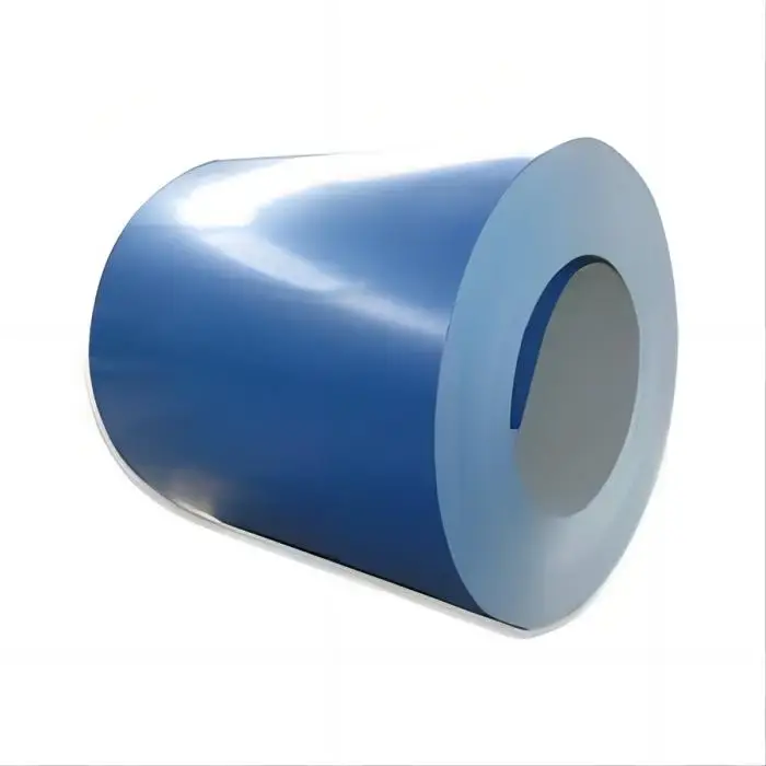 PPGI Coil Price Thickness Customized Hot Dipped Galvanized Metal RAL Card Zinc 30-40g GI Colorful Roll PPGI