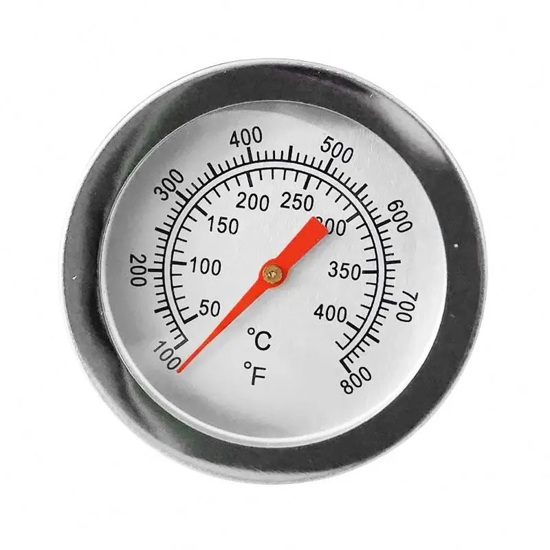 
Kitchen Oven Thermometer Stainless Steel Food Meat Dial Temperature Gauge 