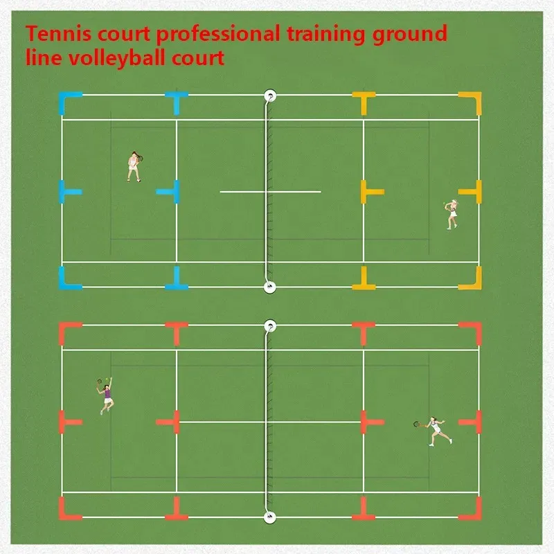 TY-1005B High Quality Non Slip Sports Court Marker Lines Football Soccer Speed Training Spot Marker