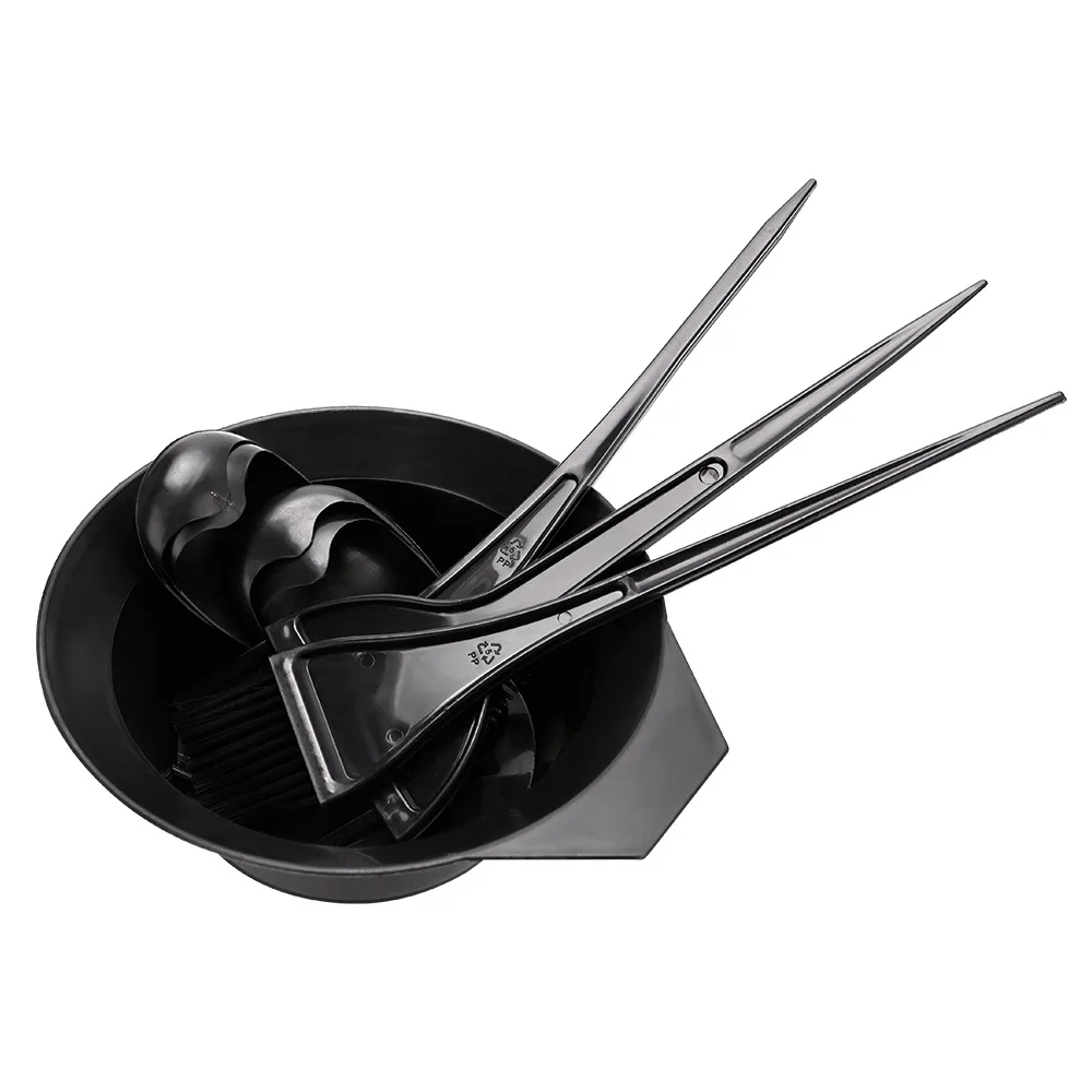 Pro Barebr Equipment Mixing Bowl For Hair Dye Custom Logo Hair Color Brush And Bowl Set Color Bowls For Hair Salon