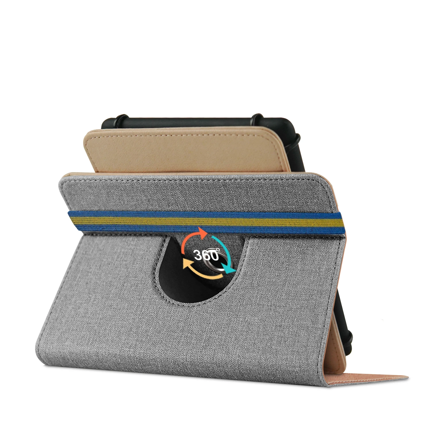 6/6.8 Inch Universal Case for kobo/ Pocketbook /kindle/sony e-book  Reader Rotating 360 Degree Protective Cover