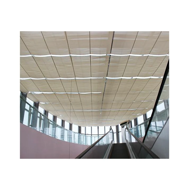 Manufacturer Supplier Acoustic Lightweight Aluminum Mesh Board Pull Net Ceiling