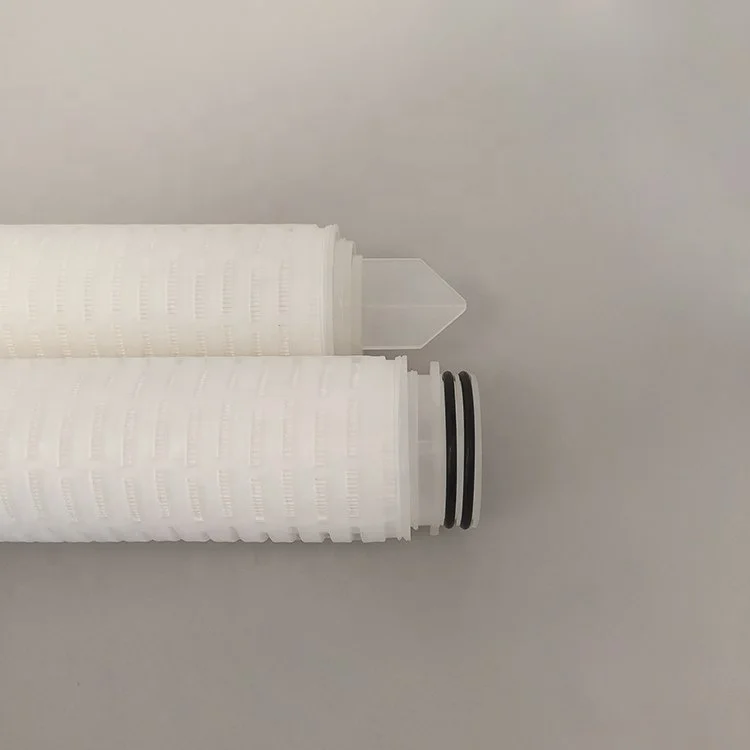 Gas filtration 10inch 0.45um hydrophobic PTFE membrane filter cartridge filter