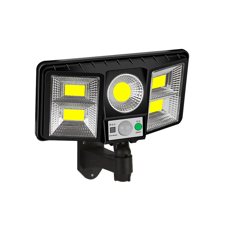 Super Bright Solar Street Light  Solar Garden Light Remote Control Wall Mounted Motion Sensor Gate Solar Light For Outdoor