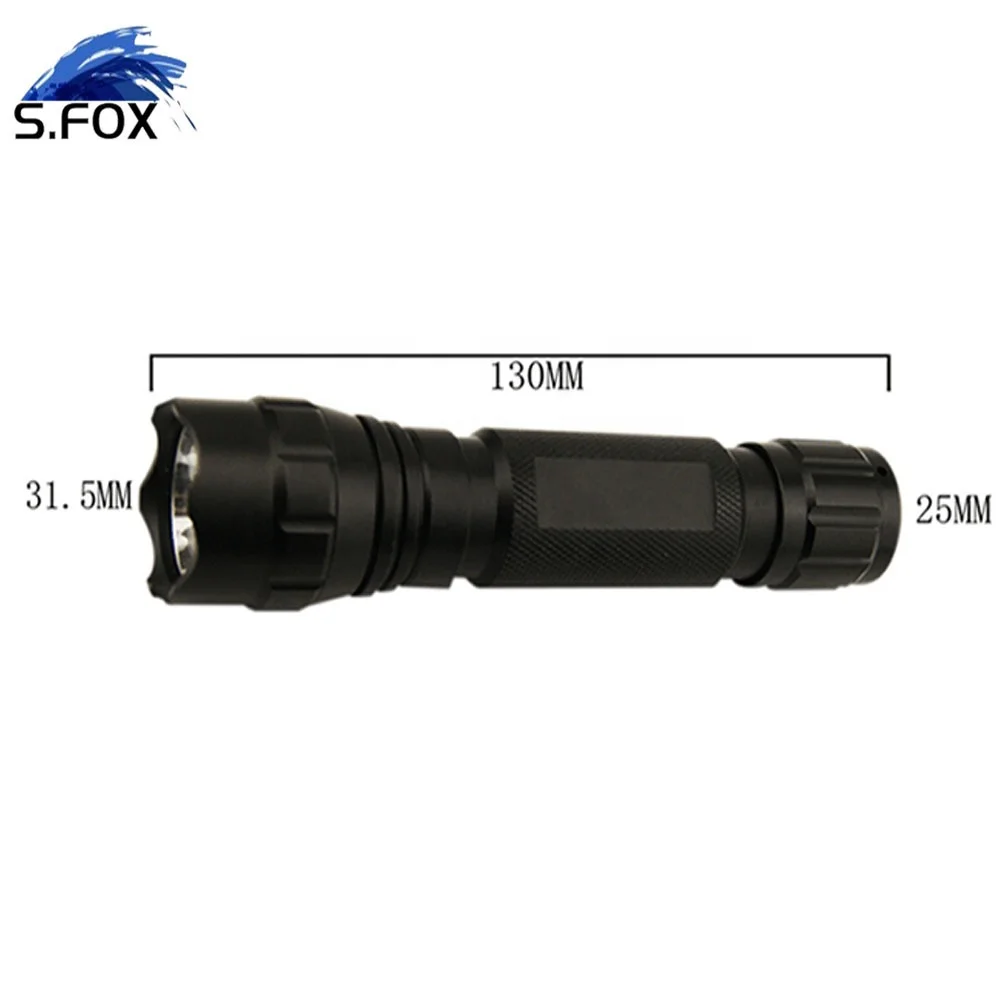 
Wholesale 10W UV Torch Light Tactical Hunting LED Infrared OEM 501b Flashlight 