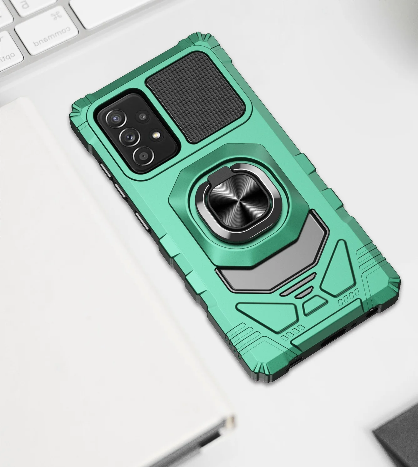 Armor Kickstand mobile phone case For Samsung A13 A33 A53 Strong magnetic Phone Case Cover For Samsung A52 A32 A72 A03S S22 S21