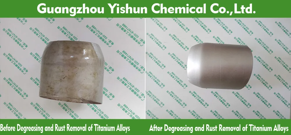 metal degreaser oil Cleaner Degreaser for aluminum Titanium alloy copper alloy