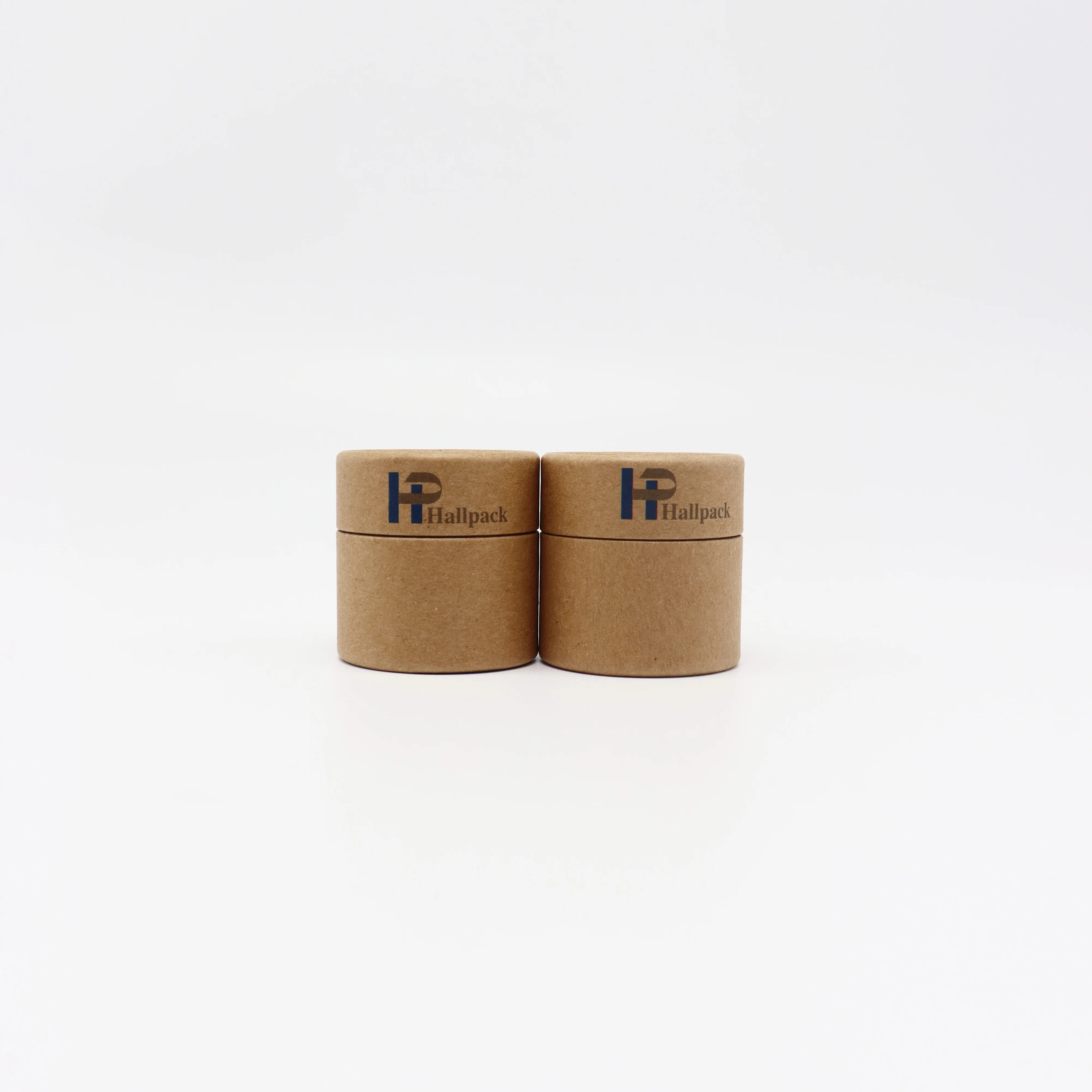 Eco-friendly cosmetic cardboard empty containers paper tube packaging jars for bulk powder shea butter packaging