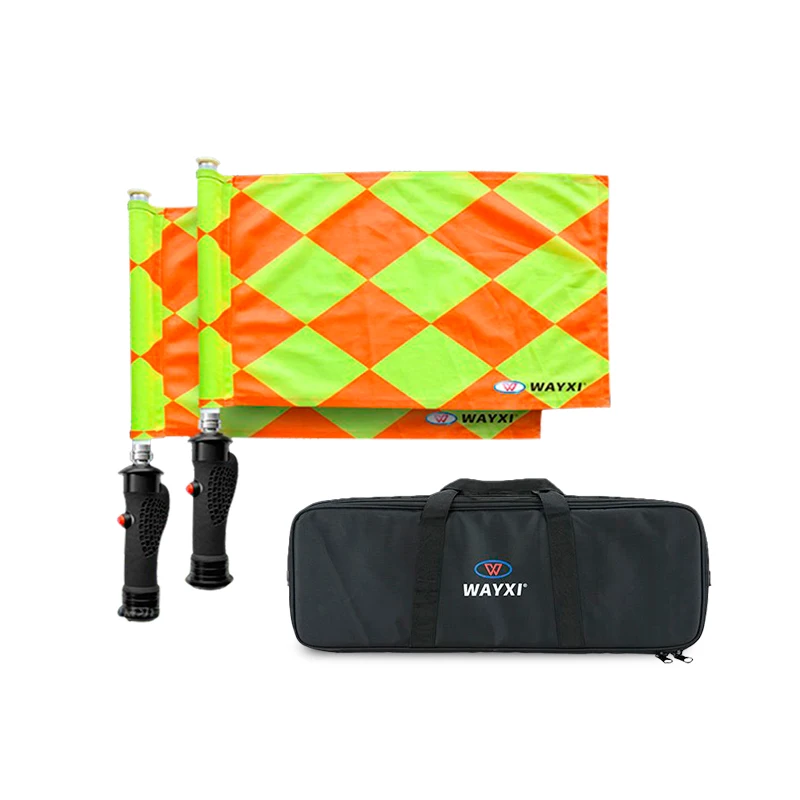 Football service game sports outdoor sports football instructor electronic training referee flag patrol flag