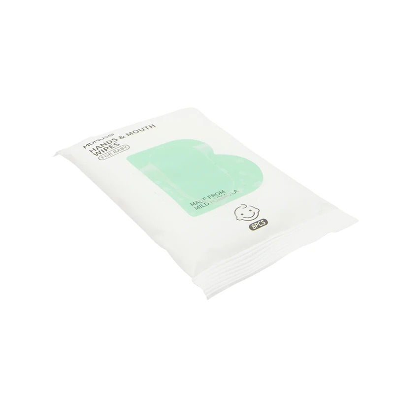 Manufacturer Free Sample Mini Package  Disposable Portable individual Mini Baby Wipes
