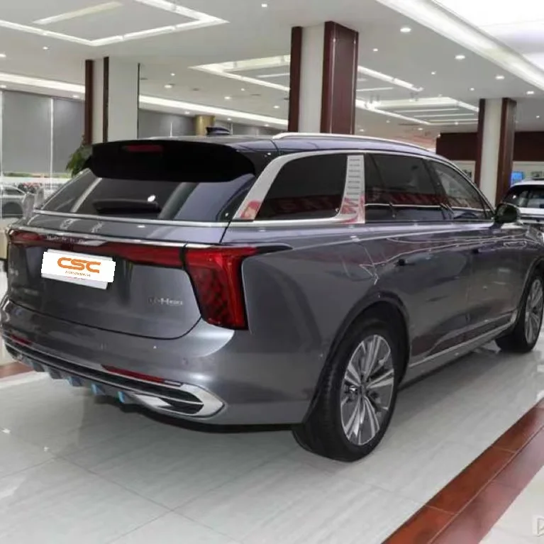 Hongqi E-HS9 роскошный электромобиль с 3110 колесной базой и 265/45 шинами R21 распродажа чистые электрические роскошные большие автомобили Лидер продаж