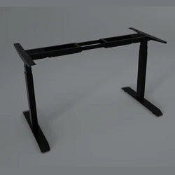 C Type Lifting Table Foldable Standing Desk Frame Smart Home Office Furniture Dual motor Height Adjustable Desk with USB Bluetoo