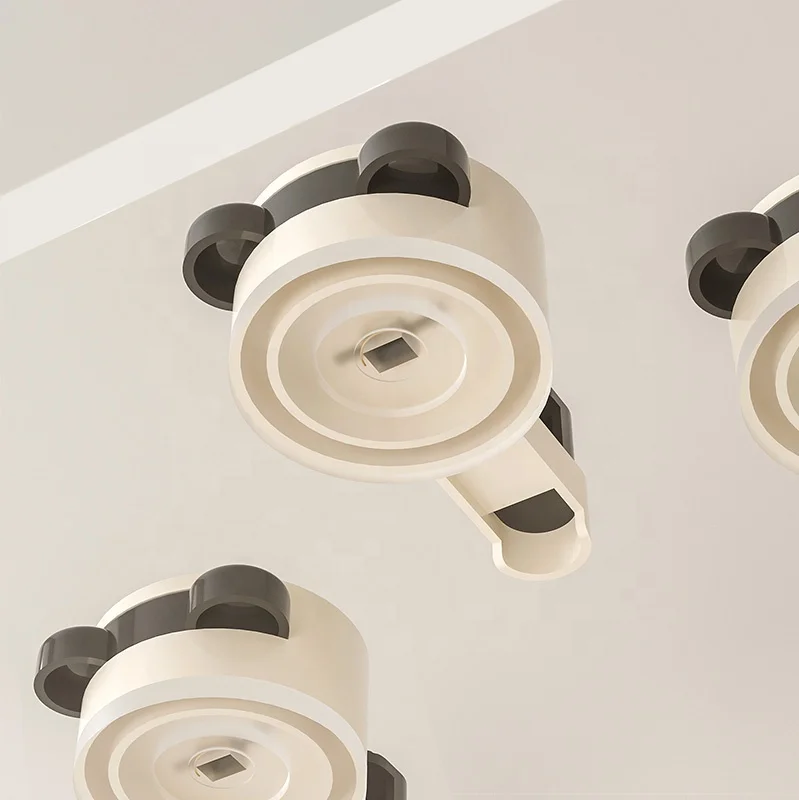 Oriental Elements Panda Style Heavy Duty Punch-Free Hook To5KG Stick Wall Kitchen-Bathroom Coat Rack Cartoon Hooks Hook