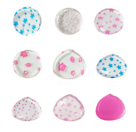 FEIYAN Multi Colors Make Up Sponge Puff Soft Cleaner Silicone Makeup Sponge