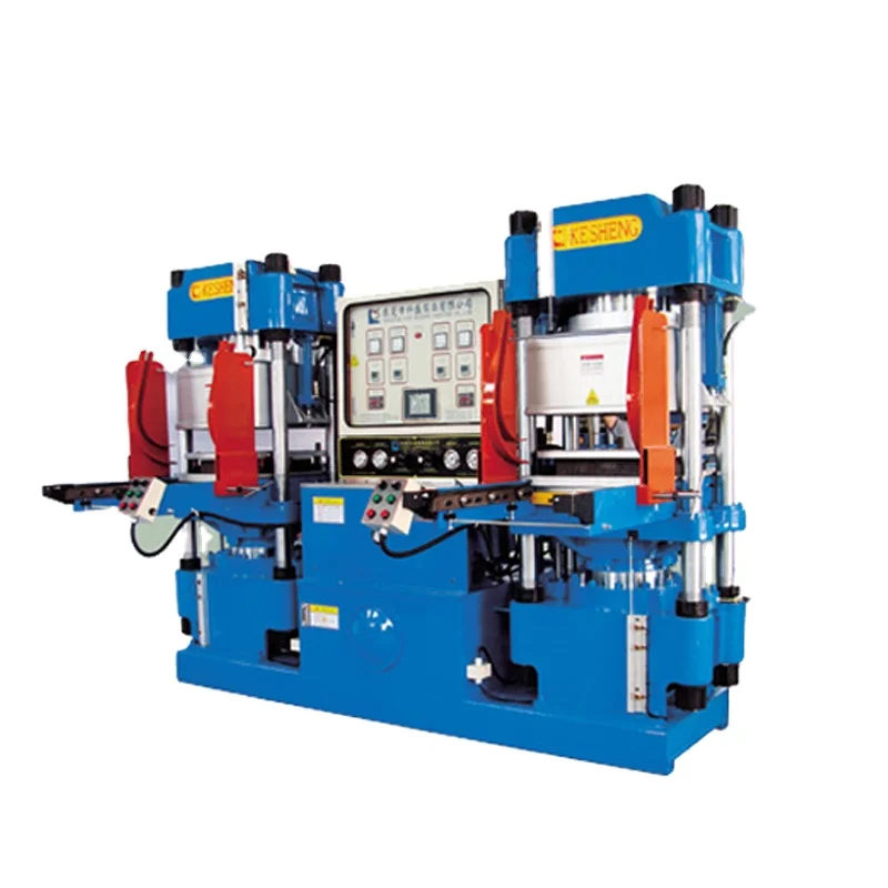 Высокоточная двойная полностью автоматическая вакуумная гидравлическая формовочная машина 200 тонн для изделий из силиконового каучука и т. Д.