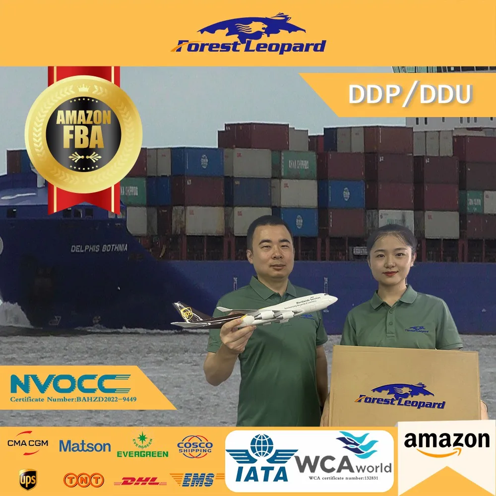 Sea Freight Forwarder From China To USA UK Australia United Kingdom Europe America DDP FBA  Shipping