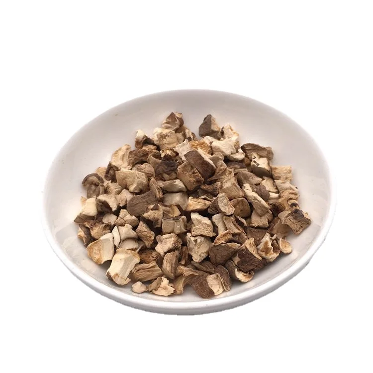 Dehydrated shiitake mushroom dice food grade