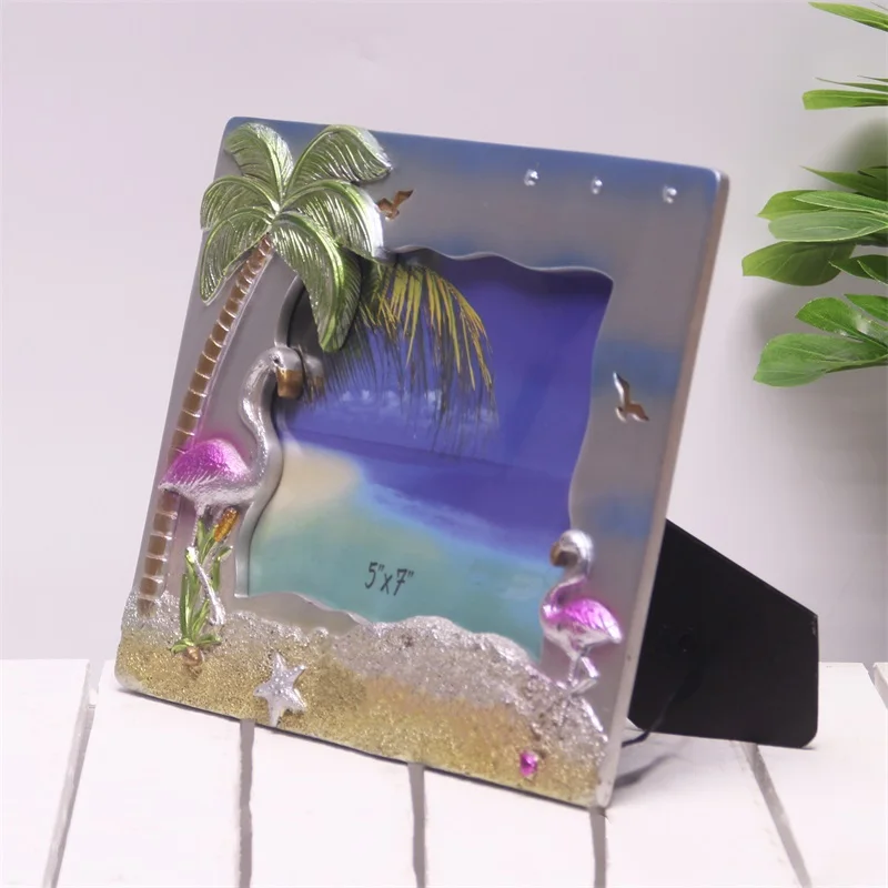 Wholesale Resin Picture Frame Custom Design Hand Painted Home Decor Crafts