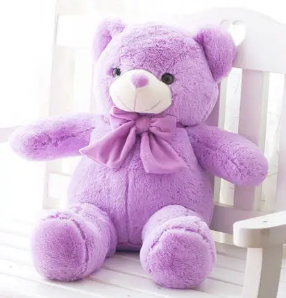 lovely plush toys lavender teddy bear animal holiday gifts OEM ODM custom doll stuffed animal TEDDY BEAR