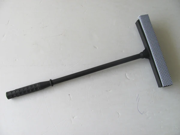 Item No. 0030-2  10inch  Comby -Squeeze window cleaning wiper, plastic glass squeegee with black handle