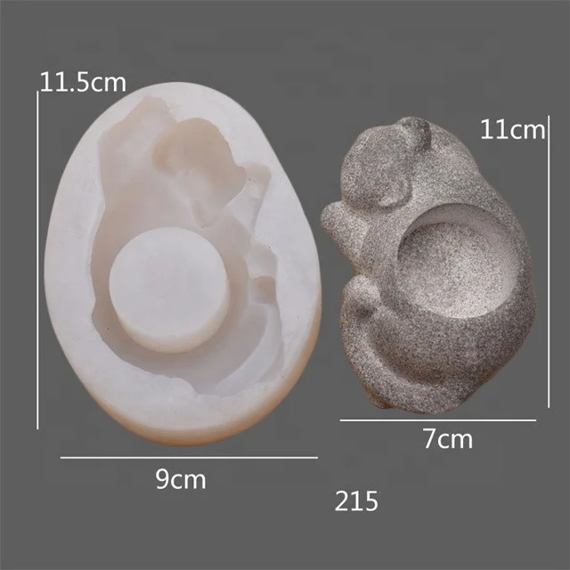 Hand Storage Resin Mould Candlestick Mold Concrete Silicone Ceramic Clay DIY Crafts Mold DIY Flower Pot Plant Pot Mold