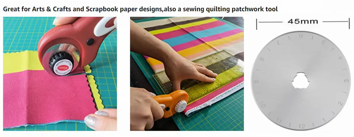 45mm SKS-7 Rotary Cutter Blades For All 45mm Rotary Cutters