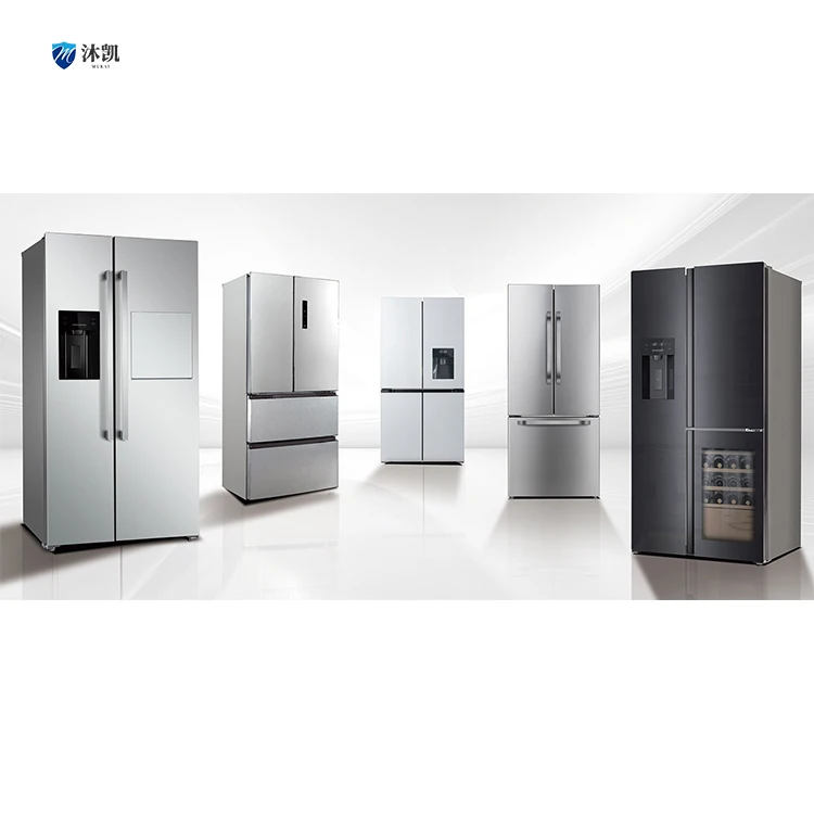 Inverter French 4 Door 586L Home Electric Portable Stainless Steel Compressor Air Cooling Frigo Smart En Acier Inoxydable 220