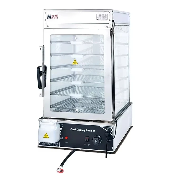 Six layers electric steamed buns cabinet