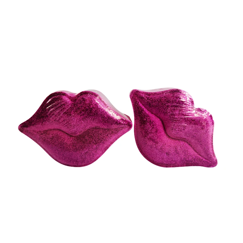 Новинка, бомбочка для ванны в форме губ, прямая продажа с завода OEM, для душа для тела