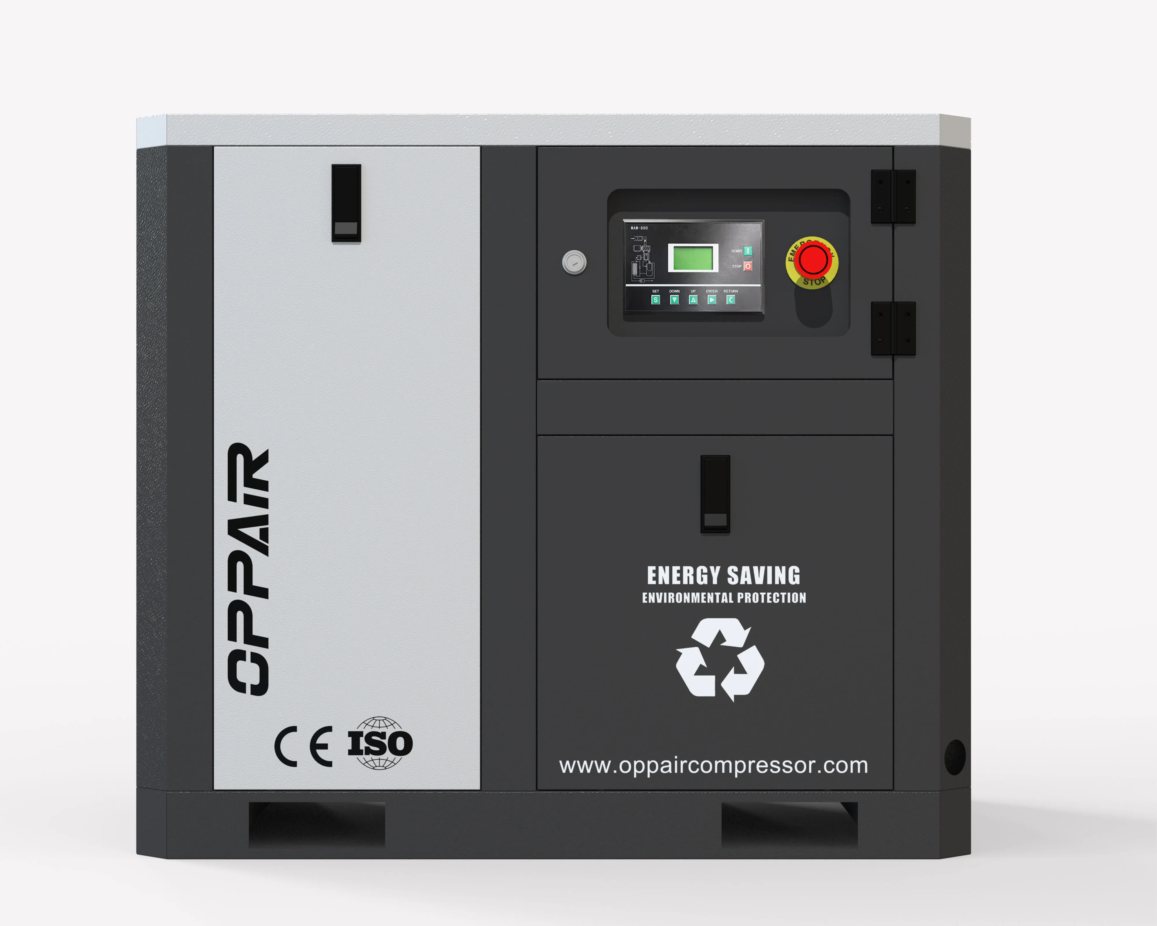 China Top Brand OPPAIR 15Kw 20Hp  22Kw 30Hp 37Kw 50Hp Magnet Inverter Air Compressor With Screw