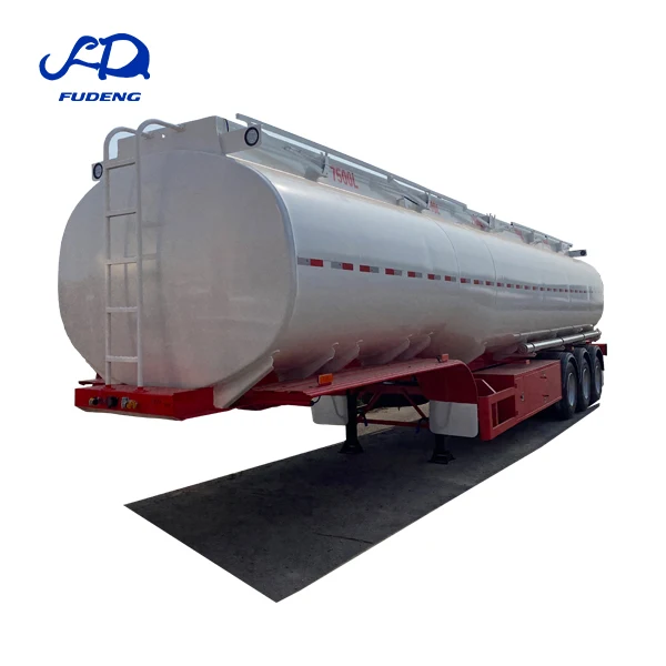 3 Axle 40000 45000 Liters Fuel Tanker Oil Fuel Tank Tanker Truck Trailer Semi Tanker Trailers
