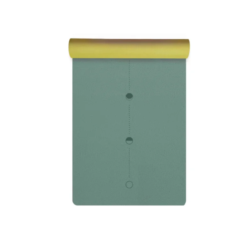 1.5mm thin natural rubber yoga mat portable travel mat yoga towel wet and dry non-slip shaping fitness