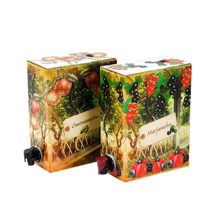 aseptic blending tank 5L 10L 20L aseptic foil BIB bag 1L  bag in box vitop package for red wine coffee tea drinks packaging