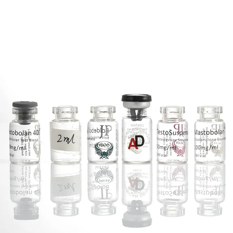Custom Screen printing 0.5ml glass vial glass ampoule vials wholesale