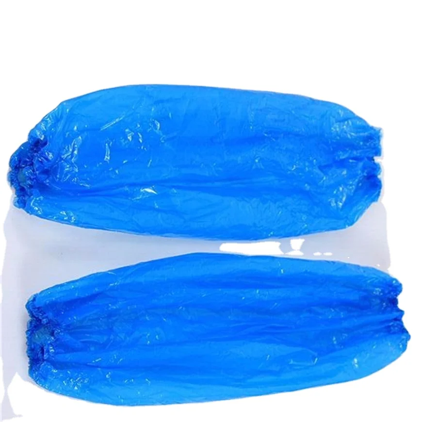 
Waterproof Polyethylene Ldpe Plastic Disposable Pe Oversleeve Arm Sleeve Cover 