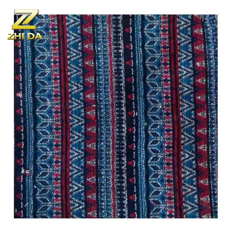 Fashion striped yarn dyed cotton canvas fabric for bags