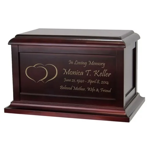 MDF Veneered Photo Pet Urns Funeral Supplies pet urn photo for dog and cat