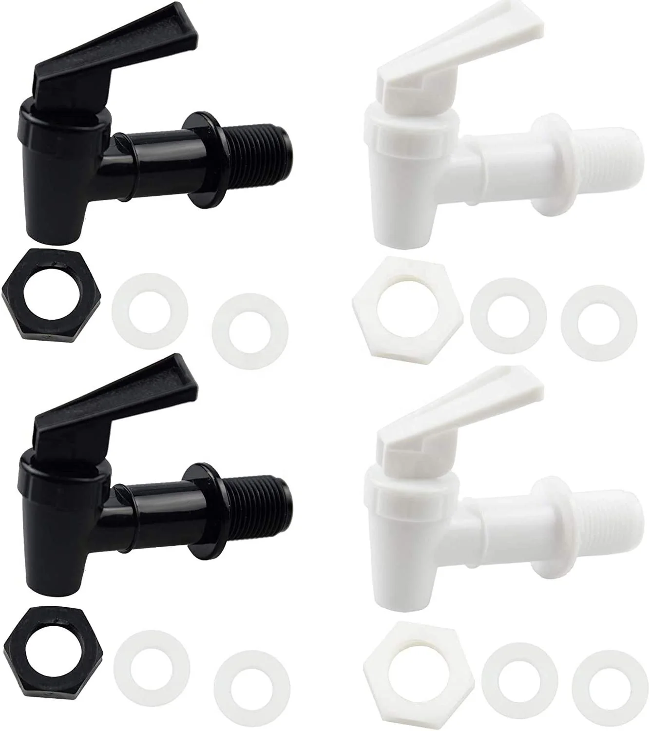 Water Dispenser Tap Plastic Replacement Cones for Glass Container Tap Coffee Beer Wine