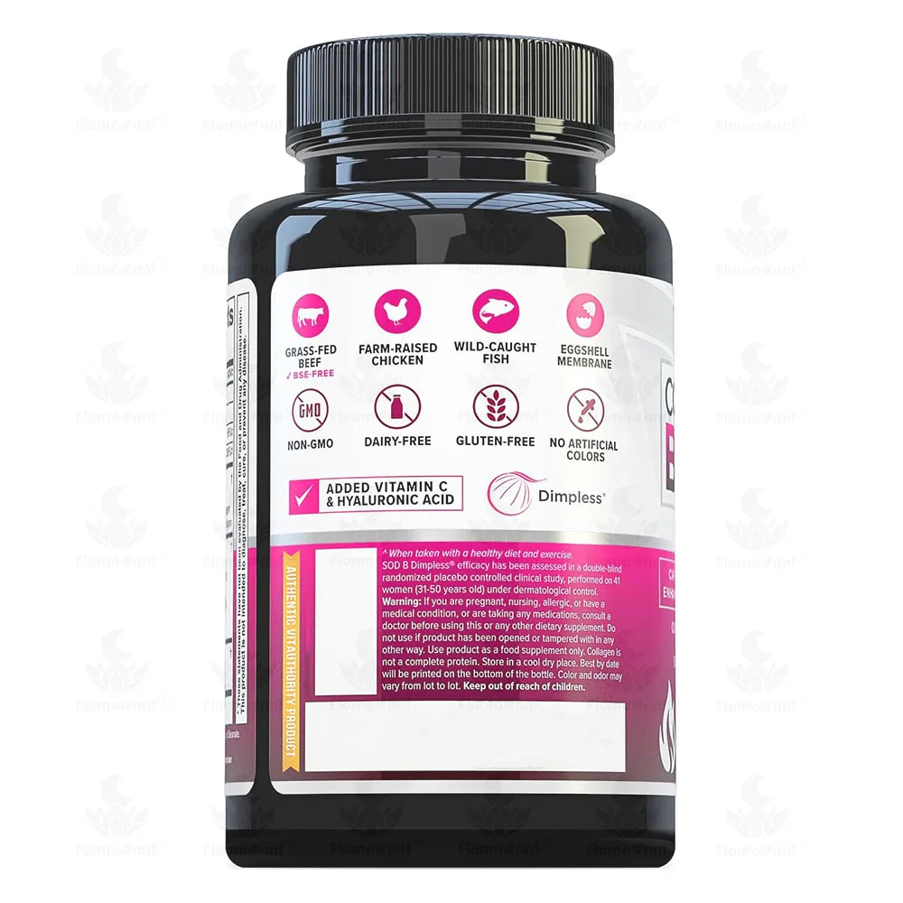 OEM Factory Private Label Marine Collagen Capsules With Hyaluronic Acid for Skin Care Supplement