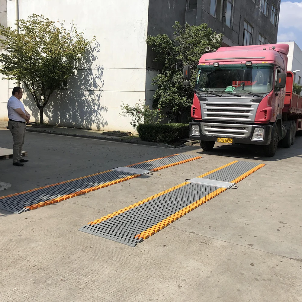 Vehicle Car Dynamic Balance System Weigh Pads Portable Truck Axle Weighing Load Scale